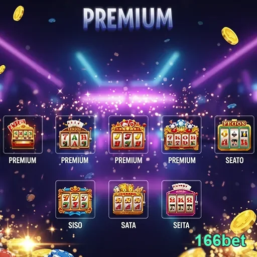 Imagem de jogos de cassino no 166bet, destaque para a variedade de opções de entretenimento online.